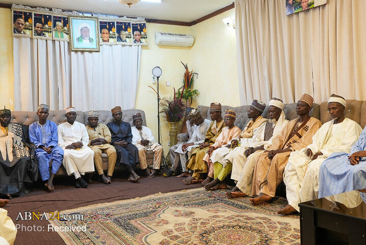 دیدار شیخ زکزاکی با برخی از علمای شهر زازائو نیجریه