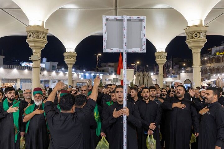 إحياء ذكرى رحيل السيدة المعصومة (عليها السلام) في مدينة الكاظمية