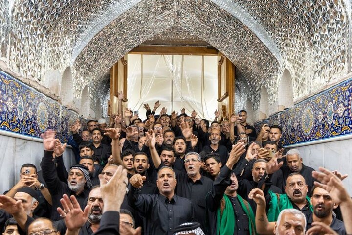 إحياء ذكرى رحيل السيدة المعصومة (عليها السلام) في مدينة الكاظمية