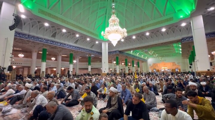 ویدیو | تصاویری از مراسم گرامیداشت شهیدان سیدحسن نصرالله و شهید سیدهاشم صفی‌الدین