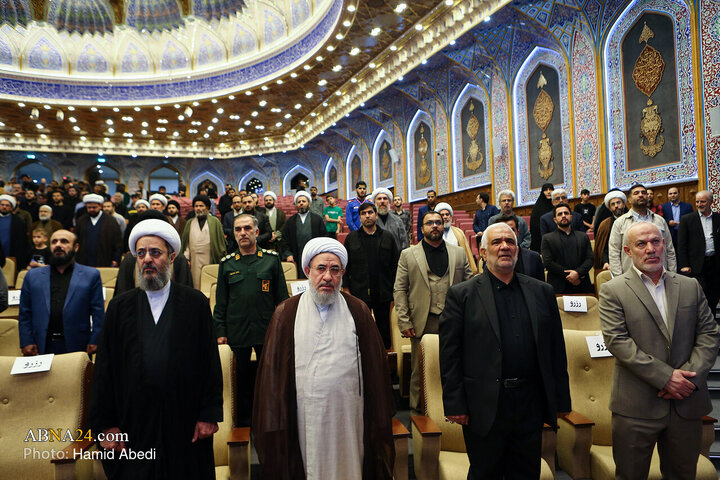 مراسم بزرگداشت اولین سالگرد شهدای مقاومت در قم