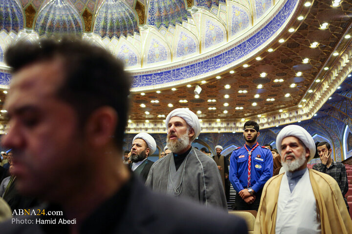 مراسم بزرگداشت اولین سالگرد شهدای مقاومت در قم