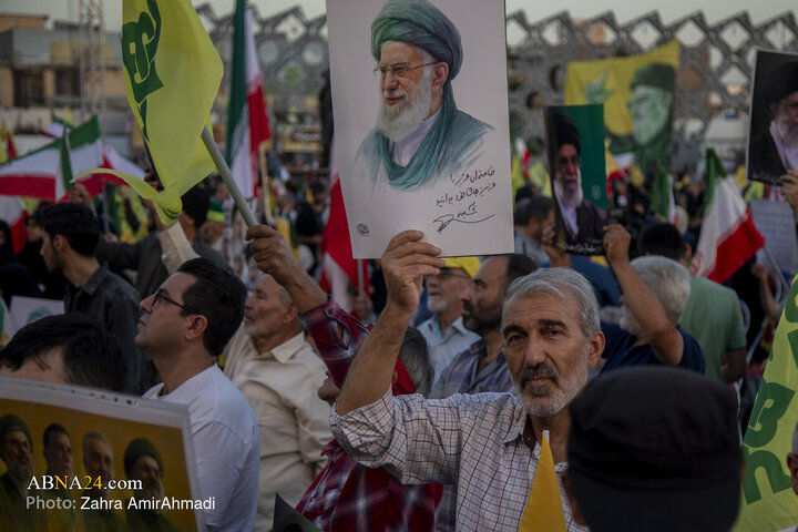 اجتماع مردمی «انا علی العهد» در تهران