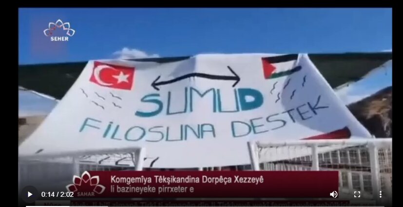 صہیونی ریاست کی بحریہ نے 'صمود بیڑے' پر حملہ کر دیا + ویڈیو