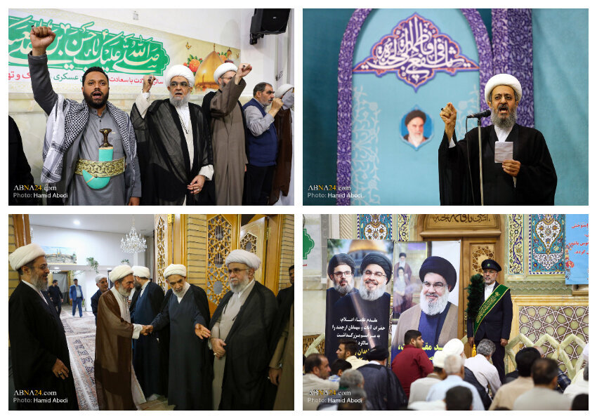 Unang-taong anibersaryo ng pagkamartir ng mga nangunguna sa Aksis ng Resistensya, sa Qom / Si Shaheed Nasrallah ay hindi isang tao, kundi isang paaral