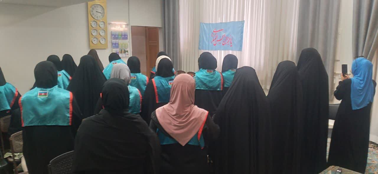 برگزاری برنامه معنوی زیارتی «رضوانه» برای شیعیان آذربایجان در حرم امام رضا(ع) + تصاویر