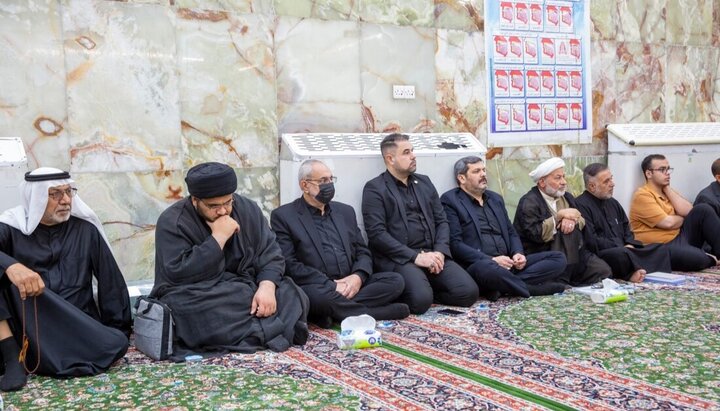 تقرير مصور/ العتبة الحسينية تقيم مجلس عزاء في ذكرى استشهاد السيدة فاطمة الزهراء (ع)