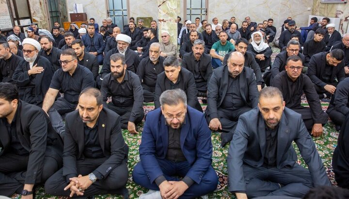 تقرير مصور/ العتبة الحسينية تقيم مجلس عزاء في ذكرى استشهاد السيدة فاطمة الزهراء (ع)