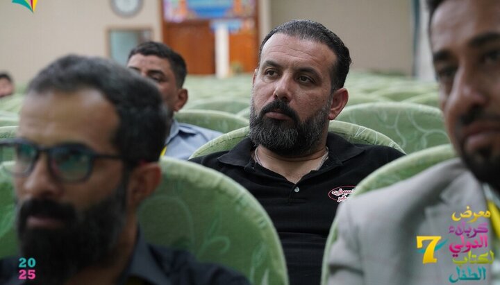 تقرير مصور/ محاضرة نوعية في معرض كربلاء الدولي لكتاب الطفل عن أدب الطفل