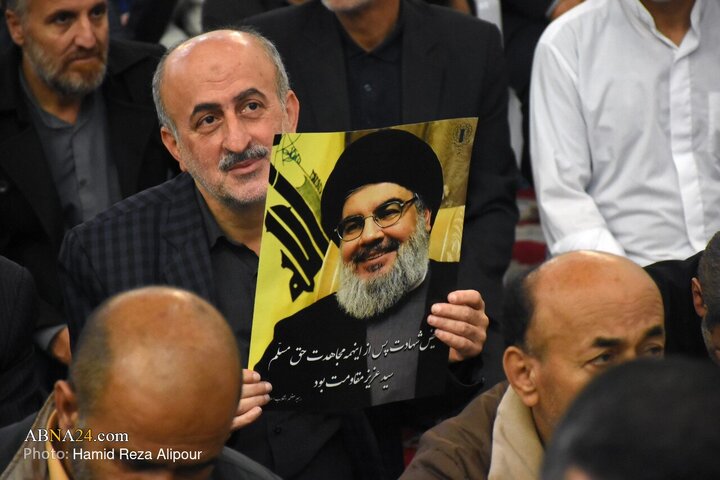 مراسم بزرگداشت اولین سالگرد شهدای مقاومت در شهر رشت