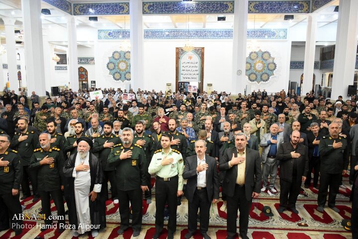 مراسم بزرگداشت اولین سالگرد شهدای مقاومت در شهر رشت