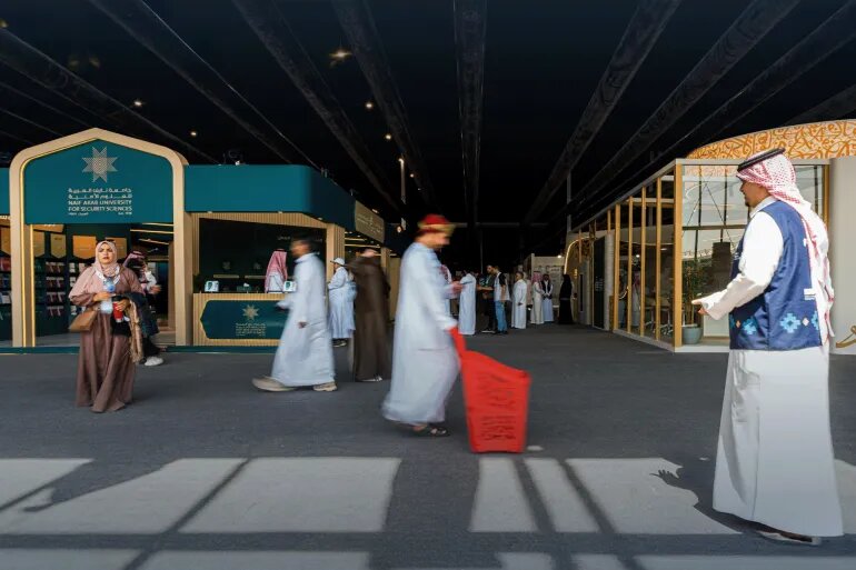 آغاز به کار نمایشگاه بینالمللی کتاب ریاض ۲۰۲۵ با حضور ۲۰۰۰ ناشر