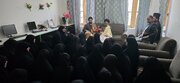 Photos: Renowned Shia Scholar Ayatollah Aqeel al-Garvi Visits Kashmir, Addresses Seminary Girls Students