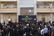 Photos: farewell ceremony for mourning period of Hazrat Fatima Masoumeh demise anniversary by Iraqi Mowkib servants