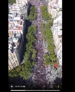 Vîdyo | Xwepêşandaneke mezin li Barselonayê ji bo Xezzeyê bi banga Pep Guardiola