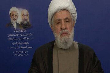 Neîm Qasim: Plana Trump a ji bo Xezzeyê planeke Îsraîlê ye di bin perdeya Amerîkayê de