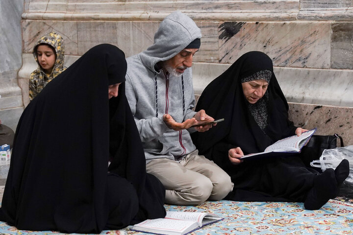 Photos: Ceremony of Hazrat Masoumeh demise anniversary held at Imam Reza holy shrine
