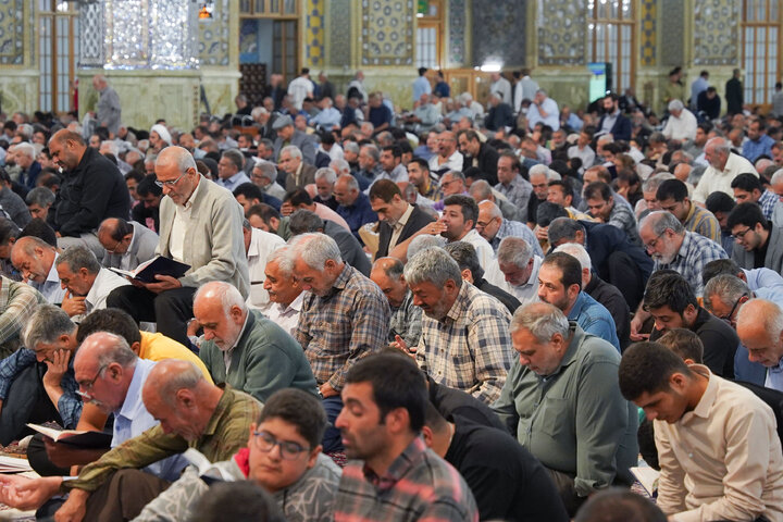 Photos: Ceremony of Hazrat Masoumeh demise anniversary held at Imam Reza holy shrine
