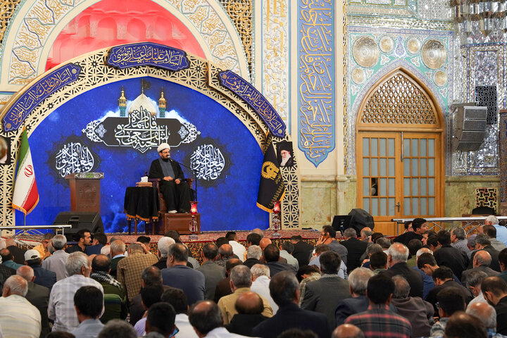Photos: Ceremony of Hazrat Masoumeh demise anniversary held at Imam Reza holy shrine