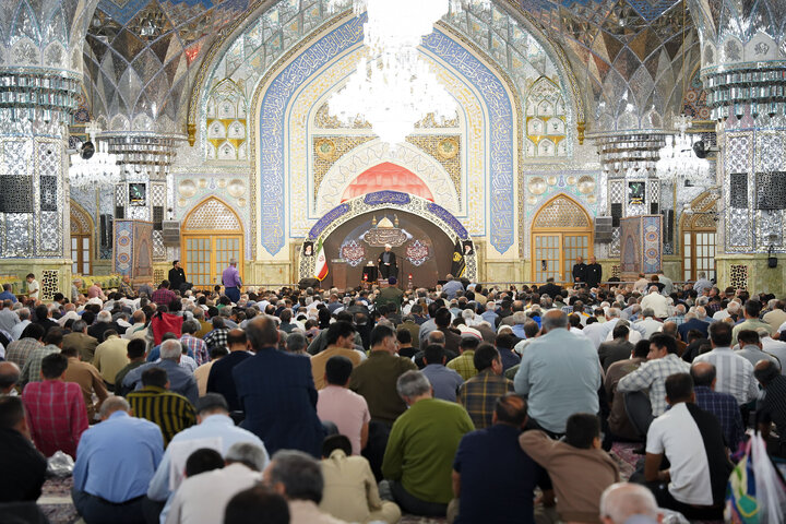 Photos: Ceremony of Hazrat Masoumeh demise anniversary held at Imam Reza holy shrine