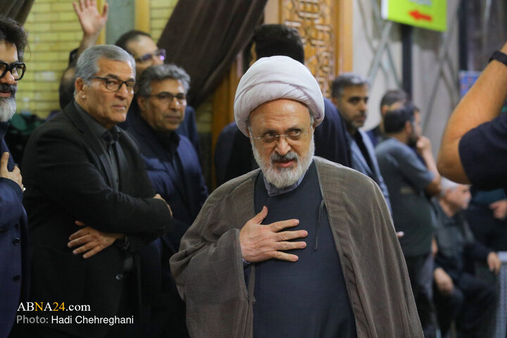 مراسم ترحیم همسر حضرت آیت الله سیستانی در تهران