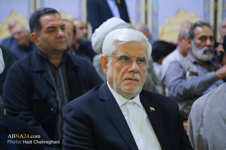 مراسم ترحیم همسر حضرت آیت الله سیستانی در تهران