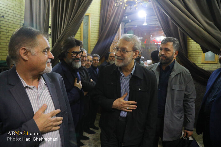 مراسم ترحیم همسر حضرت آیت الله سیستانی در تهران