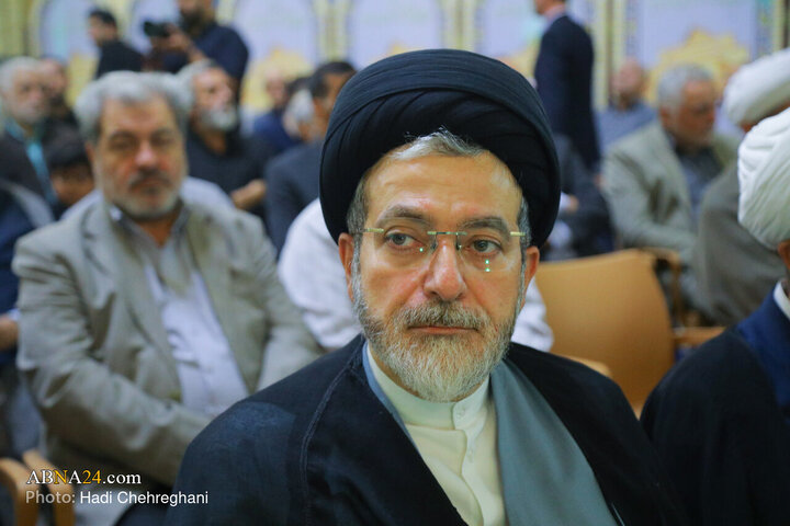 مراسم ترحیم همسر حضرت آیت الله سیستانی در تهران