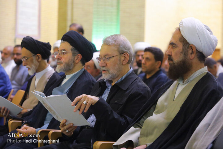 مراسم ترحیم همسر حضرت آیت الله سیستانی در تهران