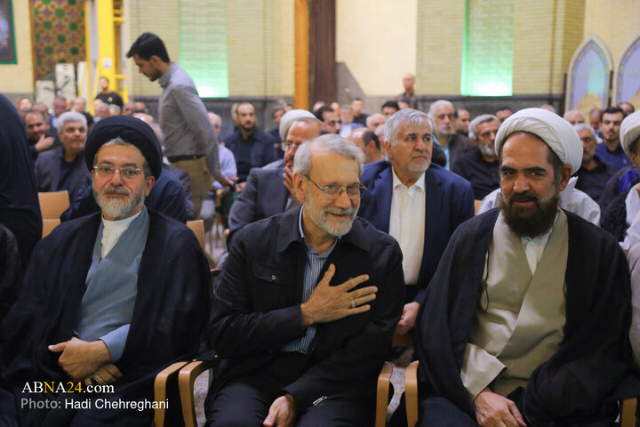 مراسم ترحیم همسر حضرت آیت الله سیستانی در تهران