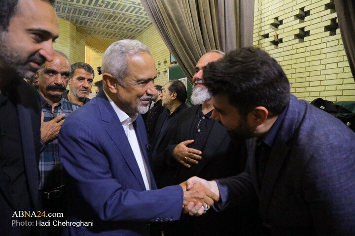 مراسم ترحیم همسر حضرت آیت الله سیستانی در تهران