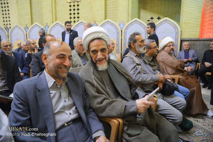 مراسم ترحیم همسر حضرت آیت الله سیستانی در تهران