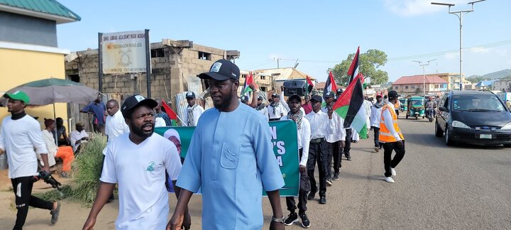Informe fotográfico | Marcha masiva en solidaridad con Palestina en Jos, Nigeria