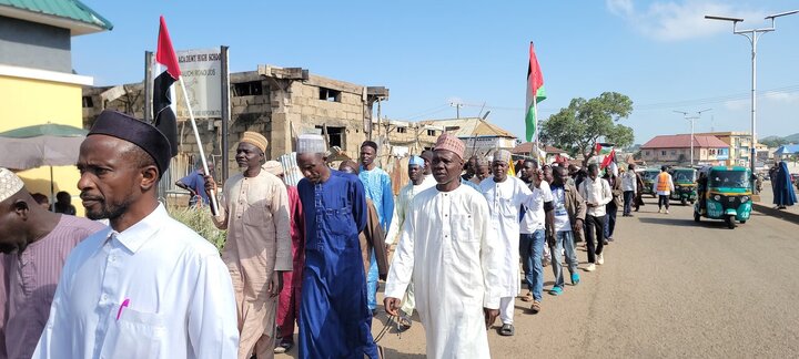 Informe fotográfico | Marcha masiva en solidaridad con Palestina en Jos, Nigeria