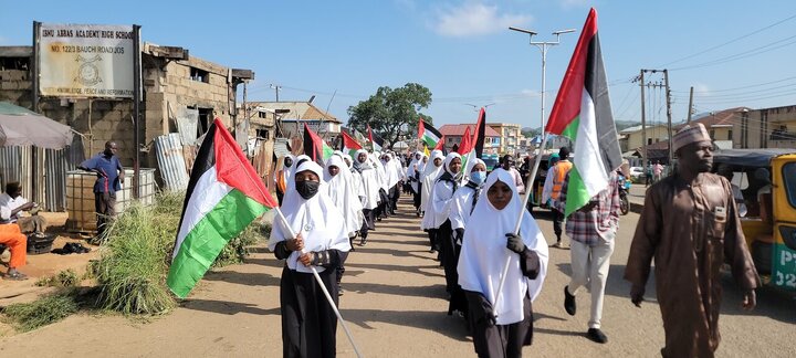 Informe fotográfico | Marcha masiva en solidaridad con Palestina en Jos, Nigeria