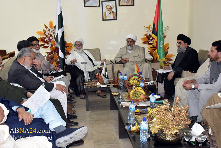 جلسه شورای عالی اعضای برجسته شیعه مجلس وحدت مسلمین پاکستان در اسلام آباد