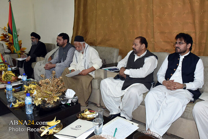 جلسه شورای عالی اعضای برجسته شیعه مجلس وحدت مسلمین پاکستان در اسلام آباد