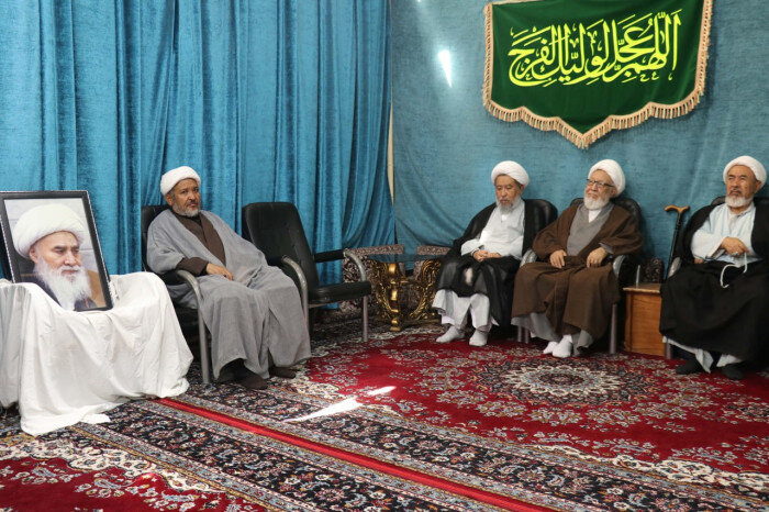 عکس خبری | مراسم سالروز وفات حضرت فاطمه معصومه(س) در دفتر آیت‌الله فاضلی بهسودی