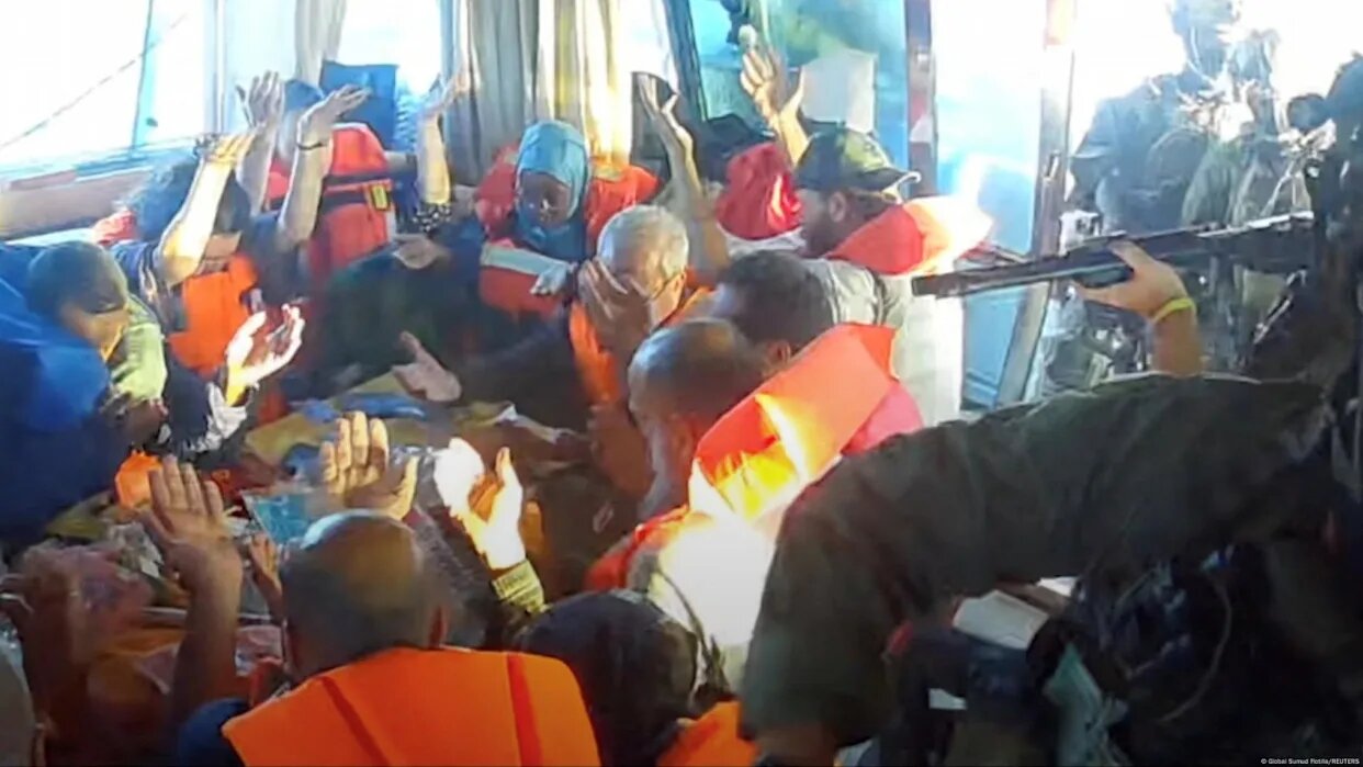 Global Sumud Flotilla detainees go on hunger strike after Israeli attack