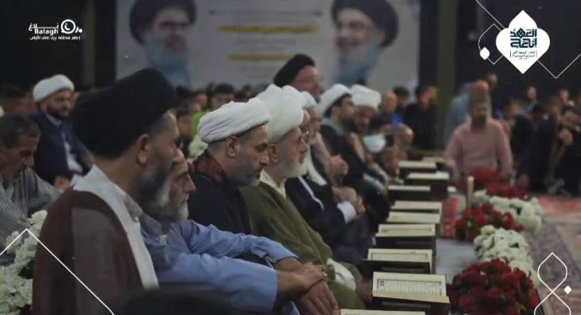 فيديو |  أمسية قرآنية في مرقد الشهيد الهاشمي في بلدة دير قانون النهر..