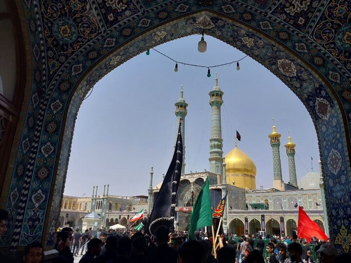 ویدئو | کاروان مهاجران افغانستانی از مشهد رهسپار قم شدند؛ جلوه‌ای از وحدت در سوگ بانوی کرامت(س)