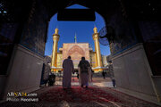 Informe fotográfico | Instantáneas de la devoción de los peregrinos bajo la sombra de la dorada cúpula del Imam Alí (la paz sea con él)