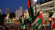Miles de españoles claman contra el "genocidio" israelí y piden la libertad de la flotilla de Gaza