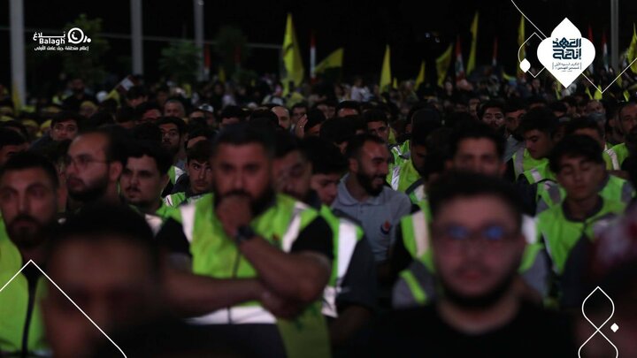 الحفل الانشادي لفرقة علي العطار وفرقة الرضوان الانشادية فی مدينة صور