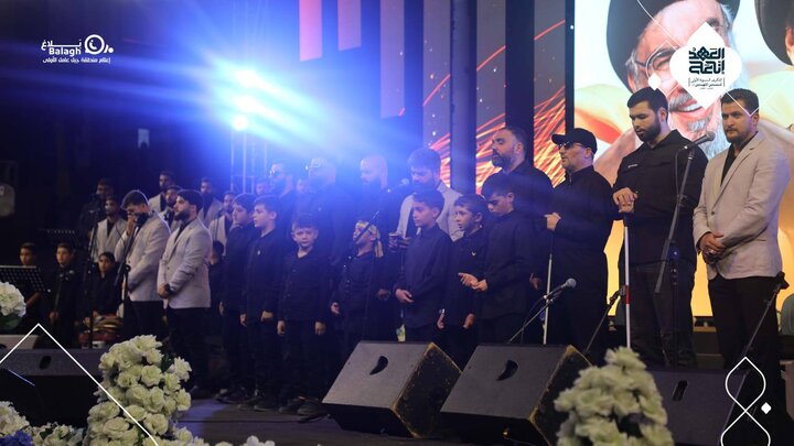 الحفل الانشادي لفرقة علي العطار وفرقة الرضوان الانشادية فی مدينة صور