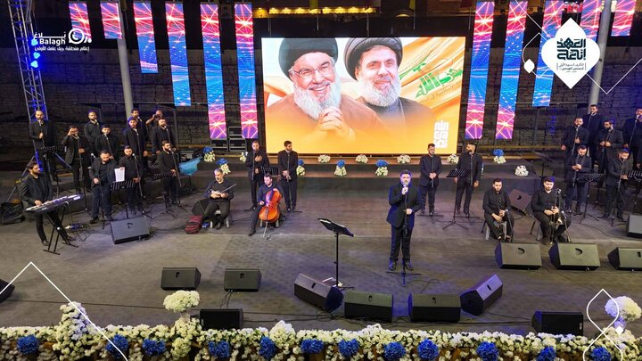 الحفل الانشادي لفرقة علي العطار وفرقة الرضوان الانشادية فی مدينة صور