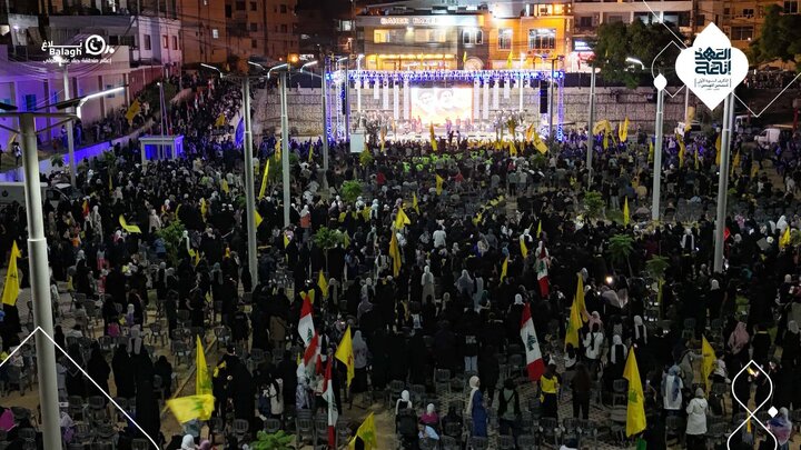 الحفل الانشادي لفرقة علي العطار وفرقة الرضوان الانشادية فی مدينة صور