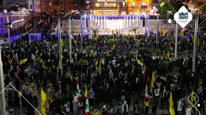 الحفل الانشادي لفرقة علي العطار وفرقة الرضوان الانشادية فی مدينة صور