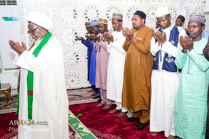 دیدار شیخ زکزاکی با نمایندگان «انجمن رسانه‌ای» جنبش اسلامی در ابوجا، نیجریه