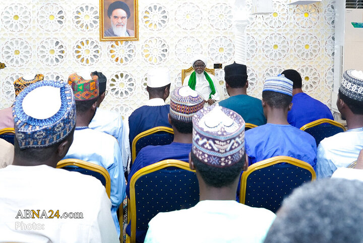 دیدار شیخ زکزاکی با نمایندگان «انجمن رسانه‌ای» جنبش اسلامی در ابوجا، نیجریه